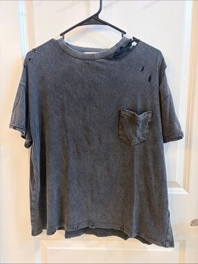 NWOT Free People Rubi Pocket Tee